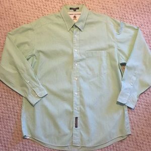 Tommy Hilfiger green button front